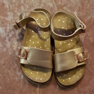 Toddler Rose Gold Sandals